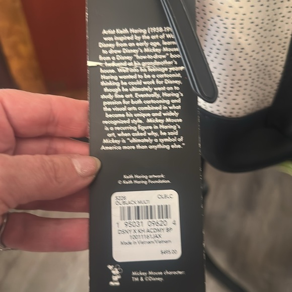 NWT , 🥰COACH Disney X Mickey Mouse Keith Haring Academy LIMITED edition 🎒😘 - Picture 9 of 16